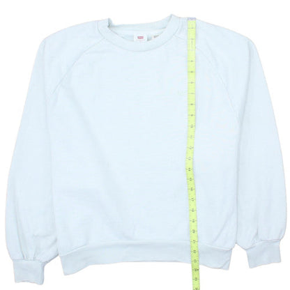 Levi's Men's Light Blue Crew Neck Sweatshirt XS Classic Cotton Blend