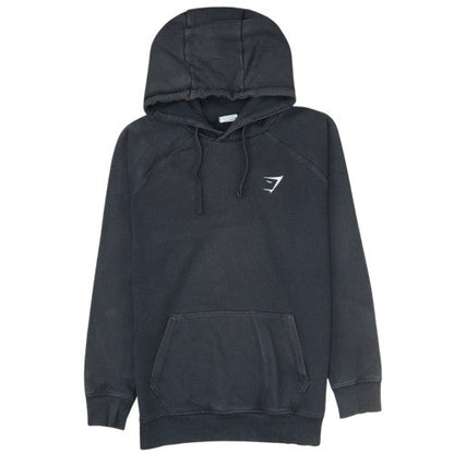 Gymshark Men’s Black Pullover Hoodie Size S Regular Fit