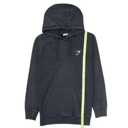 Gymshark Men’s Black Pullover Hoodie Size S Regular Fit