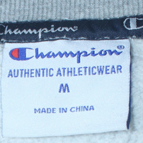 Champion Men’s Grey Pullover Crew Neck Sweatshirt M