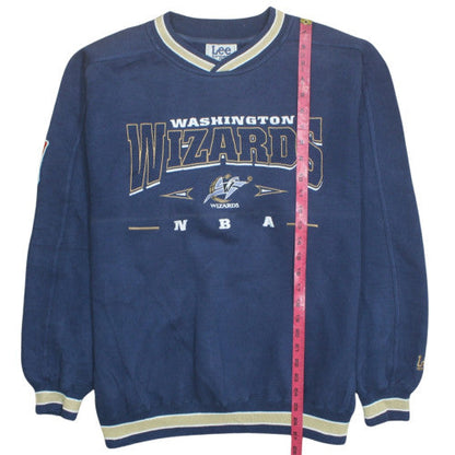 Lee Sport Men’s Blue Washington Wizards Sweatshirt L Vintage NBA