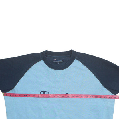 Champion Men's Blue XL Crew Neck Pullover Sweatshirt
