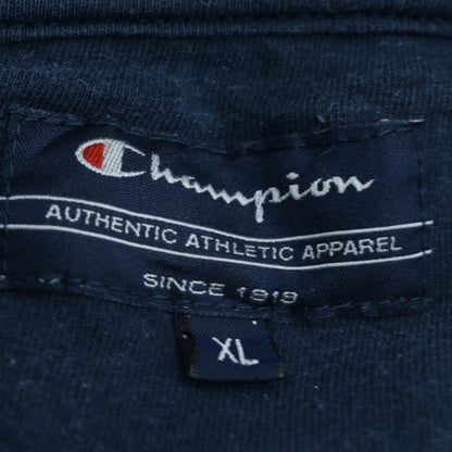 Champion Men's Blue XL Crew Neck Pullover Sweatshirt