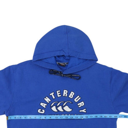 Canterbury Men's Blue L Pullover Hoodie Rugby Sportswear