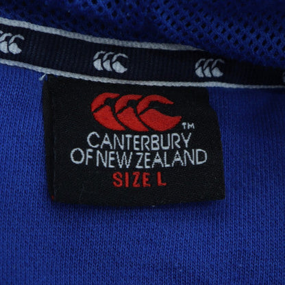Canterbury Men's Blue L Pullover Hoodie Rugby Sportswear