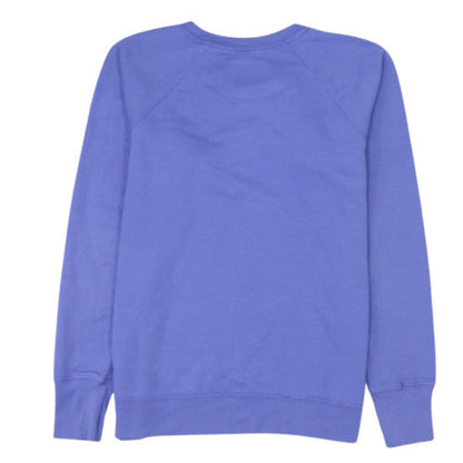 Champion Men's Blue L Pullover Crew Neck Logo Sweatshirt