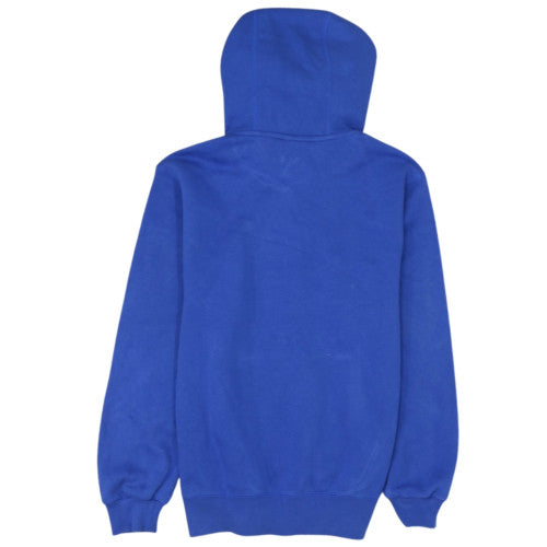 Nike Men’s Blue Pullover Hoodie Size M Graphic Fleece Sweatshirt