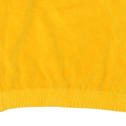 Champion Men Yellow Small Crew Neck Sweatshirt Cotton Blend