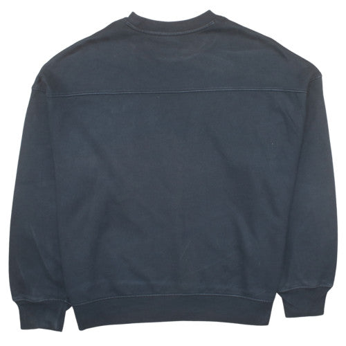 Levi's Mens Black Crew Neck Pullover Sweatshirt L Regular Fit