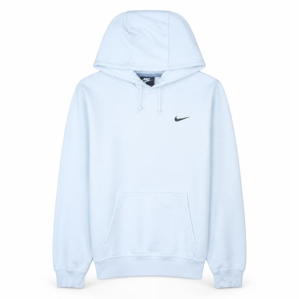 Nike Men's White Pullover Hoodie Small Regular Fit Fleece