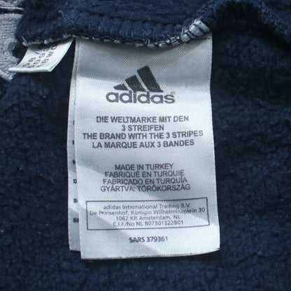 Adidas Boys Navy Blue Crew Neck Pullover Sweatshirt Size 152 (12 Years)