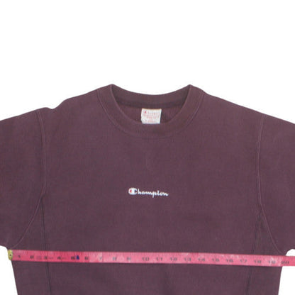 Champion Men's Purple XS Reverse Weave Pullover Sweatshirt