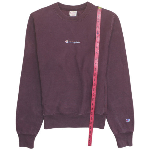 Champion Men's Purple XS Reverse Weave Pullover Sweatshirt