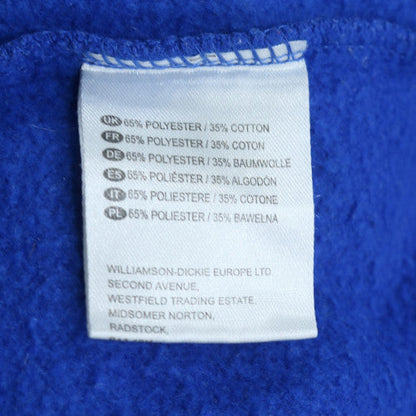 Dickies Mens Blue Crew Neck Sweatshirt L Classic Fit