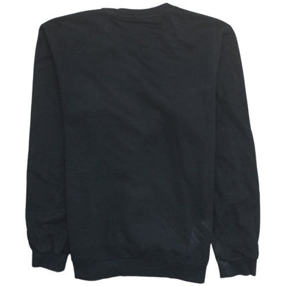 Adidas Mens Black Crew Neck Pullover Sweatshirt Size M