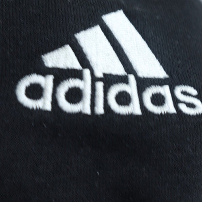 Adidas Mens Black Crew Neck Pullover Sweatshirt Size M