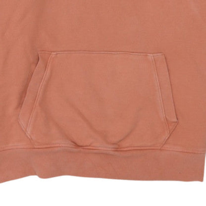 Levi's Men's Brown Pullover Hoodie Size M Fleece Logo Sweatshirt