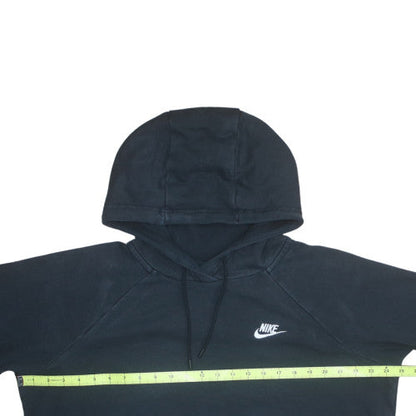 Nike Men’s Black Pullover Hoodie L Fleece Regular Fit Logo Sportswear