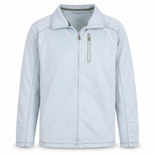 Columbia Men's Grey L Full Zip Lightweight Fleece Active Jacket