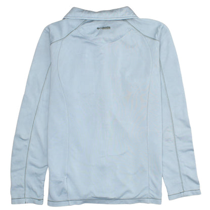 Columbia Men's Grey L Full Zip Lightweight Fleece Active Jacket