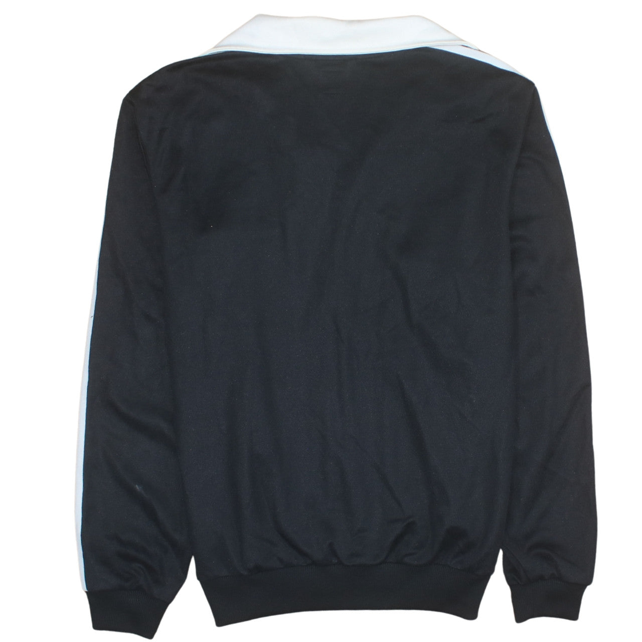 Adidas Men's Black Full Zip Collared Sweatshirt L Sports Style