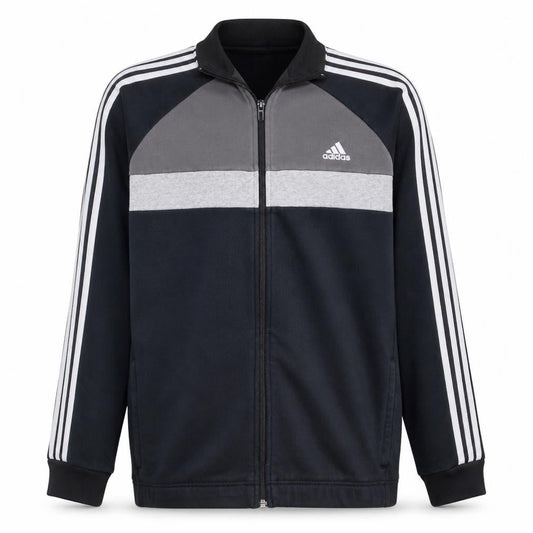 Adidas Mens Blue Full Zip Sweatshirt Jacket Size L Sportswear