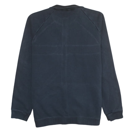 Adidas Mens Blue Full Zip Sweatshirt Jacket Size L Sportswear
