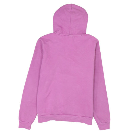 Puma Women Pink Pullover Hoodie XL Logo Cotton Sweatshirt