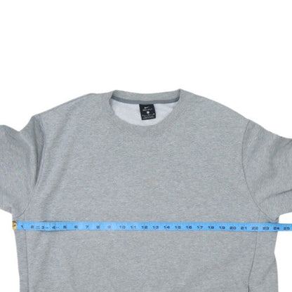 Nike Men Grey XL Dri-Fit Crew Neck Pullover Sweatshirt