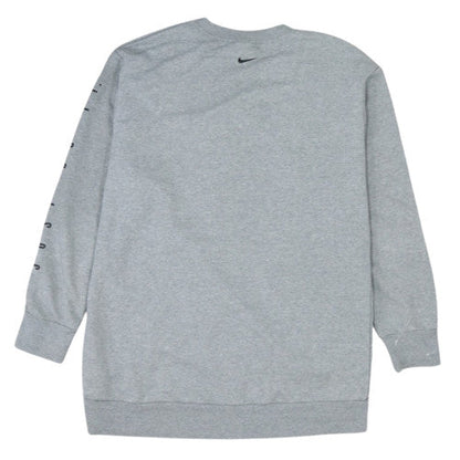 Nike Men Grey XL Dri-Fit Crew Neck Pullover Sweatshirt