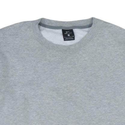 Nike Men Grey XL Dri-Fit Crew Neck Pullover Sweatshirt