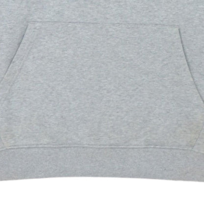 Quiksilver Men's Grey & Blue Pullover Hoodie XL Cotton Blend