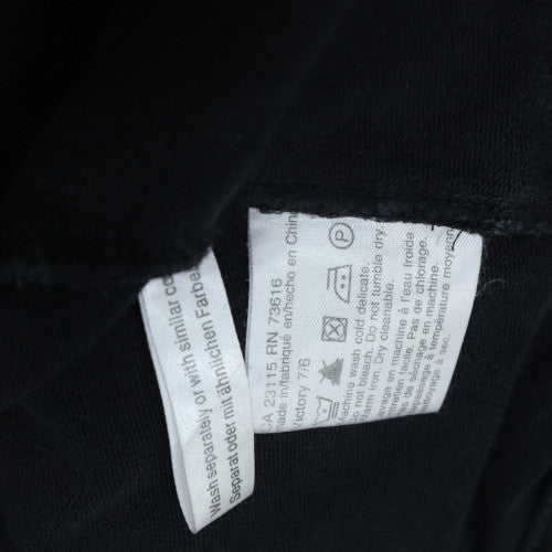 Hugo Boss Men's Black Cotton Nylon Zip Bomber Jacket Size M