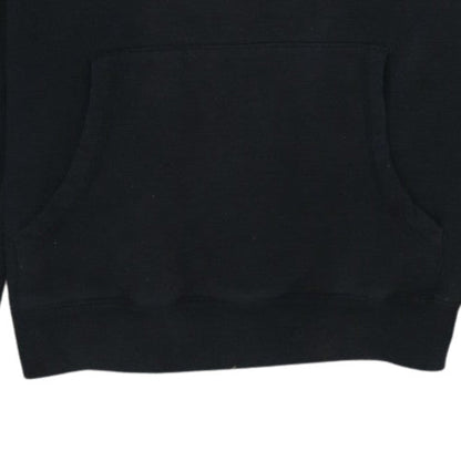 Lotto Men's Black Pullover Hoodie Size L Sports Fleece Sweatshirt
