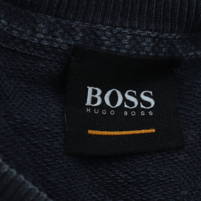 Hugo Boss Men's Navy Blue Crew Neck Sweatshirt XXL Classic Fit