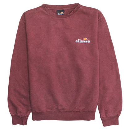 Ellesse Mens Brown Crew Neck Pullover Sweatshirt M