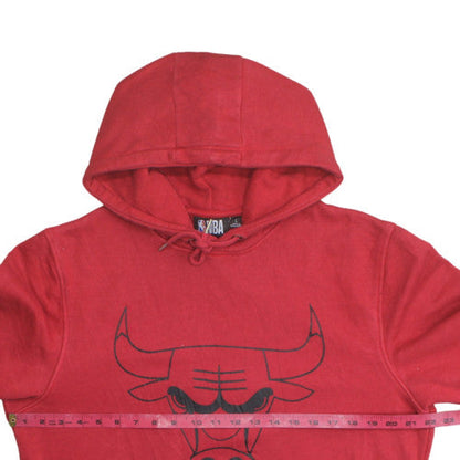 Primark NBA Chicago Bulls Red Men's Pullover Hoodie Size L