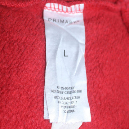 Primark NBA Chicago Bulls Red Men's Pullover Hoodie Size L