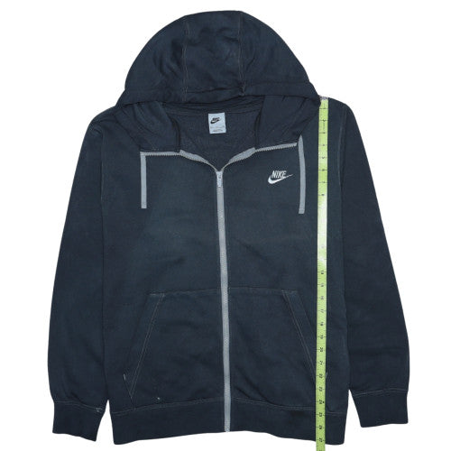 Nike Men's Black Full Zip Hoodie 2XL Fleece Sportswear