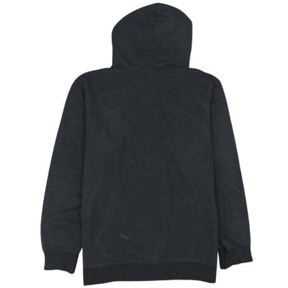 FILA Men's Black Pullover Hoodie M Fleece Graphic Logo Sweatshirt