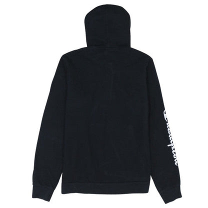 Champion Boys Black 2XL 1/2 Zip Hoodie with Logo Detail