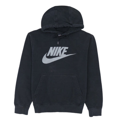 Nike Men's Black Pullover Hoodie Medium Logo Sportswear