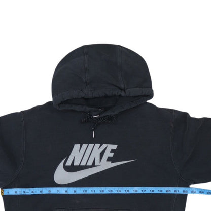 Nike Men's Black Pullover Hoodie Medium Logo Sportswear
