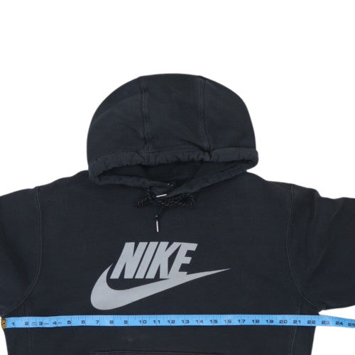 Nike Men's Black Pullover Hoodie Medium Logo Sportswear