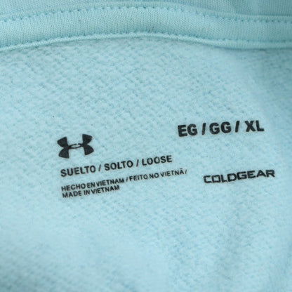 Under Armour Men's Blue XL Pullover Fleece Hoodie with Logo