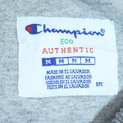 Champion Men's Grey Pullover Sweatshirt M Heavyweight Fleece Crew Neck