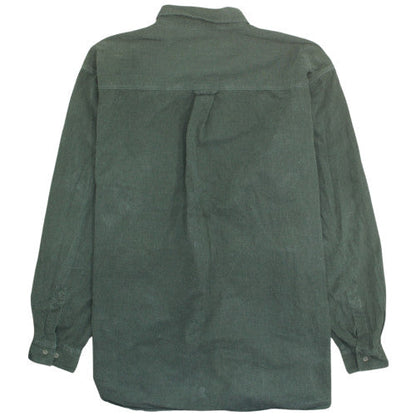 Marlboro Classics Mens Green Corduroy Button-Up Shirt 3XL