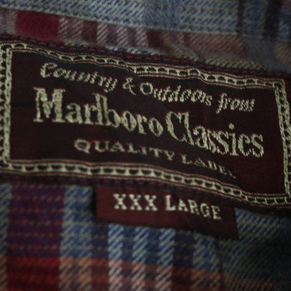 Marlboro Classics Mens Green Corduroy Button-Up Shirt 3XL