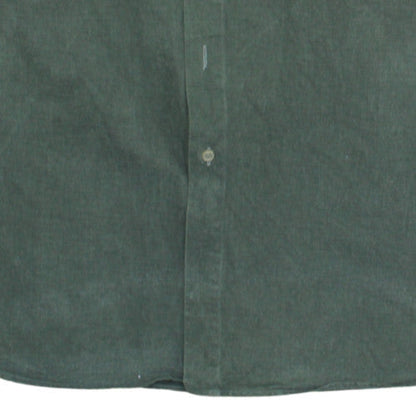 Marlboro Classics Mens Green Corduroy Button-Up Shirt 3XL