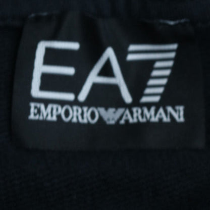 Emporio Armani EA7 Men's Black Full Zip Hoodie Size M
